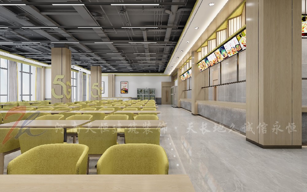 學校食堂設計怎么解決多功能問題